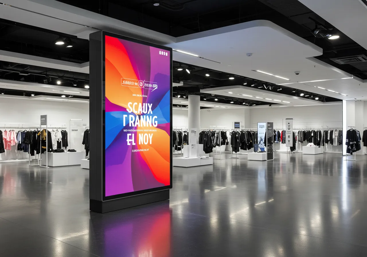 デジタルサイネージの例