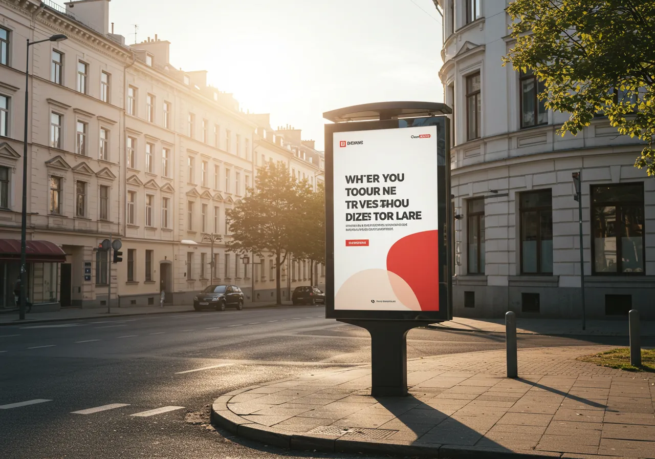 野立て看板の例